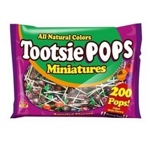투시팝 미니어처 막대사탕, 5g, 200개