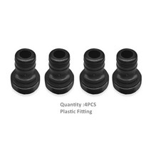 씨두 제트스키 brp sea-doo 개인 선박용 jaycreer 플러시 피팅 퀵 커넥터, 4pcs 블랙, 2.4PCS Black