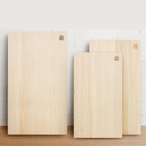 자취생 심플디자인 향균소나무 원목도마 요리도구 조리도구 나무도마 클래식도마 양면도마, 햄락미송단면도마 대