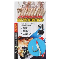 백경 열기 볼락 고등어외줄카드 10본 BK-320, 어피 14호-8-5, 1개