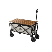네이처하이크 접이식 카트 야외 웨건 다용도 여행 트롤리 반려견 수레 90L 80kg, 보드, 1개