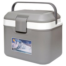 노스폴K 아이스박스 22L 보냉 차량용 이동식 쿨러 레저 캠핑용품, 5.8gal, gray