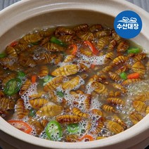 추억의간식 냉동번데기 2kg 소포장 안주 생번데기 주전부리, 1개