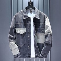 남성 오버핏 트러커자켓 캐주얼 야상