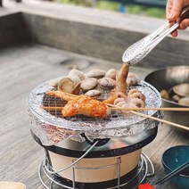일본식 규카츠화로 숯불 미니 화로 규카츠 야끼니꾸, G, 1개