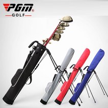 스탠드백 남녀 스텐트 초경량 파우치 골프백 PGM, 블랙