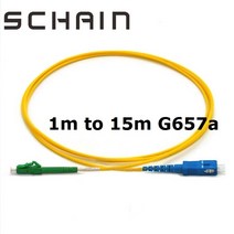 ojc 광케이블 sclc Fibra optica SC UPC to LC APC 심플 렉스 2.0mm PVC 싱글 모드 파이버 패치 케이블 점, 02 2m