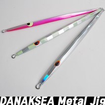 땡큐레저 다낚시 메탈지그 DN176A 갈치형 롱지그 빅게임 지깅메탈 150g 180g, 150g 실버(포일)
