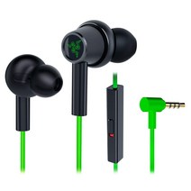 Razer Hammerhead Duo Console - Razer Green Limited Edition 게이밍 이어폰 3.5mm 하이브리드 드라이버 채용 마이크 첨부 캐널형 PS4 Switch PC 스마트폰 대응 [일본 정규 대리점 보증품]