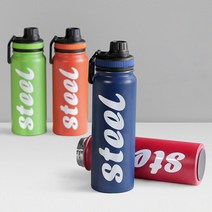 데이즈룸 아웃도어 스틸 보온보냉병 텀블러, 760ml, 블루, 1개