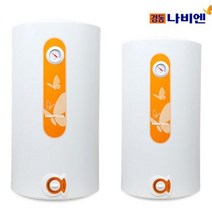 경동나비엔 저장식 법랑 전기온수기 EW- 80N / EW-100N, 고정엘보2개