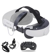 vr 기기 kkcob q2 oculus quest 2 스트랩 엘리트용 기계 가성비 게임, 협력사, 2-쇼로 3pcs