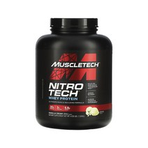 머슬테크 니트로테크 웨이프로틴 단백질쉐이크 바닐라크림맛 1.8kg