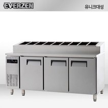 에버젠 간냉식 토핑 냉장고 1800 테이블 UDS-18PIE-밧드별도