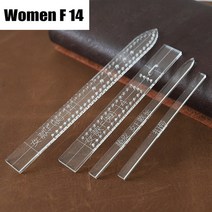 가죽공예공구세트 치즐 목타가죽 공예 도구 투명 아크릴 시계 스트랩 템플릿 홈 DIY 용품 금형 남녀, 07 WOMEN-F14-1SET