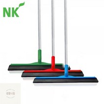 [식공구] 엔케이 이중 실리콘 바닥 밀대 (50cm 봉포함) / 스퀴지 아파트 유리 물기 제거 청소 업소용 HACCP, 150cm, 파랑