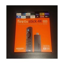 아마존 불 TV 스틱 4K MAX 스트리밍 디바이스 WiFi-6 With Alexa 음성 리모트 Max 101498