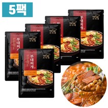 다모아 간편조리 즉석탕 부대찌개 600g x 5팩, 다모아 부대찌개 600g x 5팩