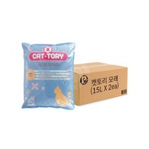 [캣토리] 벤토나이트 모래 15L, 1박스(소)