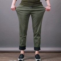 스댕클럽 남성용 밴드 와이드 기모본딩 겨울 면바지 SBJ2715