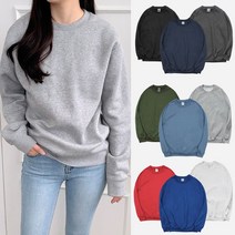 길단 [국내배송] 오버핏 무지 맨투맨 크루넥 18000