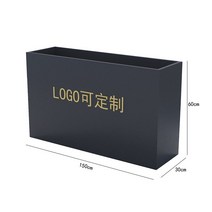 파티션화분 플랜트박스 가림막 대형화분 박스 실내 철제 화분 파티션, G. 120x30x80cm