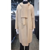 [20F/W] HAZZYS LADIES / 라이트옐로우 핸드메이드 후드 코트 / HSCO0D775Y1120454