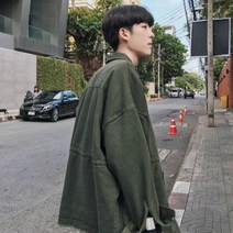 가바바 남성 자켓 빅포켓 미니멀 봄자켓 G9088