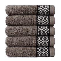 모던리빙 마르코 호텔수건 180g 코마사 40수, 샌드베이지, 5장