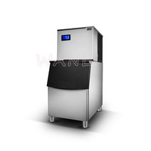 제빙기 아이스메이커 얼음제조 220V 상업용 제빙기 대형 찻집 200 kg 출력 자동 대용량, 01 LC-200KG_05 AU