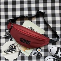 ins남성가방 숄더크로스백 여 허리백 스트릿힙합 크로스백