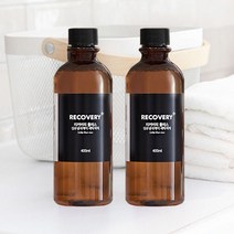 옷땀냄새 빨래 수건쉰내제거 리커버리플러스 천연액체세탁세제 400ml 2통, 리커버리플러스 400ml 2통, 2개