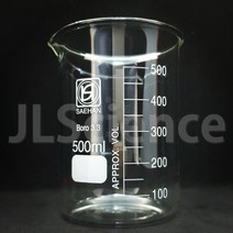 [JLS] SH Beaker 국산 강화유리비이커 눈금컵 계량컵, 5000ml