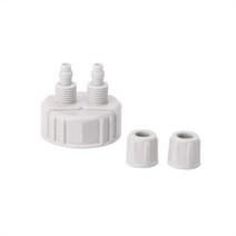 어항 CO2 디퓨저 간이 이산화탄소 반응기 수족관 식물 퀵 트위스트 CO2 DIY 반응기, 회색, 쥐색