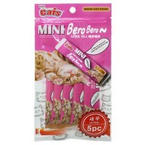 동네착한가게 고양이 간식 주식 영양식 더캣츠 베로베로 5p 새우, 더캣츠 미니 베로베로 5p - 새우