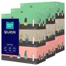 모나리자 각티슈 250매 9개/갑티슈 미용티슈 화장지, 모나리자 각티슈 250매 9개/갑티