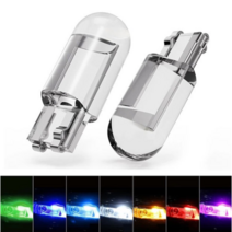 락모터스 자동차 7색 24V T10 LED 미등 넘버등 트렁크등 계기판전구 번데기전구 트럭 화물차 버스, T10벌브24V(화이트2P)