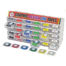 건축 제도 디자인 라인테이프 2.5mm 파랑 방꾸미기 도배테이프 차량용 니스칠, 상세페이지참조