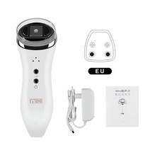 초음파 바이폴라 RF 라디오 주파수 리프팅 페이스 스킨 케어 마사지 미니 Hifu 안티 링클 강화 장치, 상자 없음 -EU