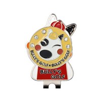 PUPPY 큐빅 볼마커 싱글플레이어용 골프소품 위치표시 골프장 선물 필드, CB-2(옐로우)