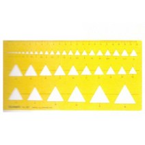 f20 7494_코링 템플렛 K-107F 삼각정규_1개, 상세페이지 참조, 상세페이지 참조