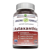어메이징뉴트리션 포뮬러 아스타크산틴 12mg 소프트젤, 120정, 1개