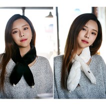 8913 밍크목도리/털목도리/인조밍크