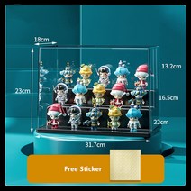 피규어 진열대 레고 전시장 보관함 블라인드 박스 디스플레이 포마트 수제 캐비닛 아크릴 모델 장난감 인형 투명 방진 캡