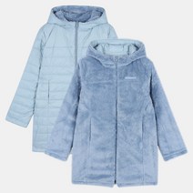 주말 파격 [인디고뱅크]동아수성점 W 리버서블 덕 화이버 롱패딩 IBJD21W02