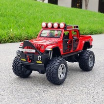 지프 글래디에이터 픽업트럭VER. 루비콘 오프로드 자동차 모형, C