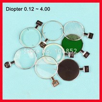 디지털줄자 레이저 거리측정 1pc ± 012D 400D 광학 안과 렌즈 시험 시, Minus Sphere Lens+0.12D