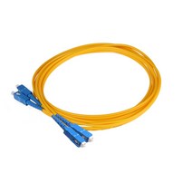패치코드 광섬유 안테나 고품질 SC UPC 단일 모드 이중 광섬유 패치 코드 FTTH 케이블, 01 SC UPC 3M 10pcs