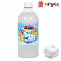 제이스토어 / 미술놀이 키즈맘아트 리필 뭉게구름 낱색 흰색 1000ml, 본상품