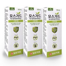 일양약품 모스가드 스프레이 100ml 진드기모기해충기피제, 3ea+마술패치